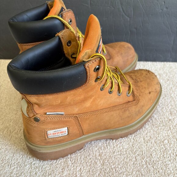 Herman Survivor Steel Toe Boots Professional Series Men's Size10.5 ASTM F2413-18 - Picture 1 of 10